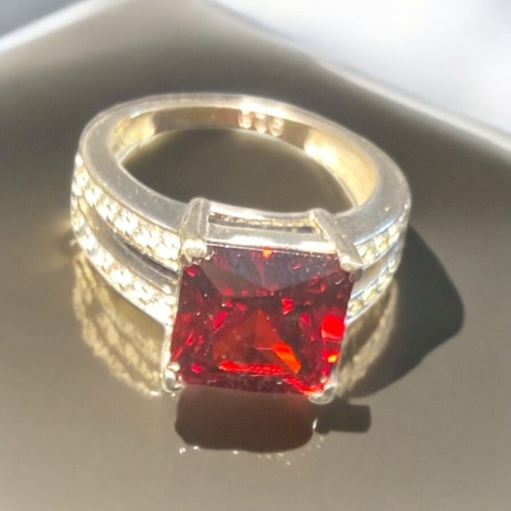 Camden Layne Dearest Ruby Sterling Silver Ring
